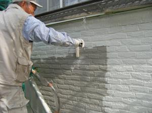外壁塗装　作業